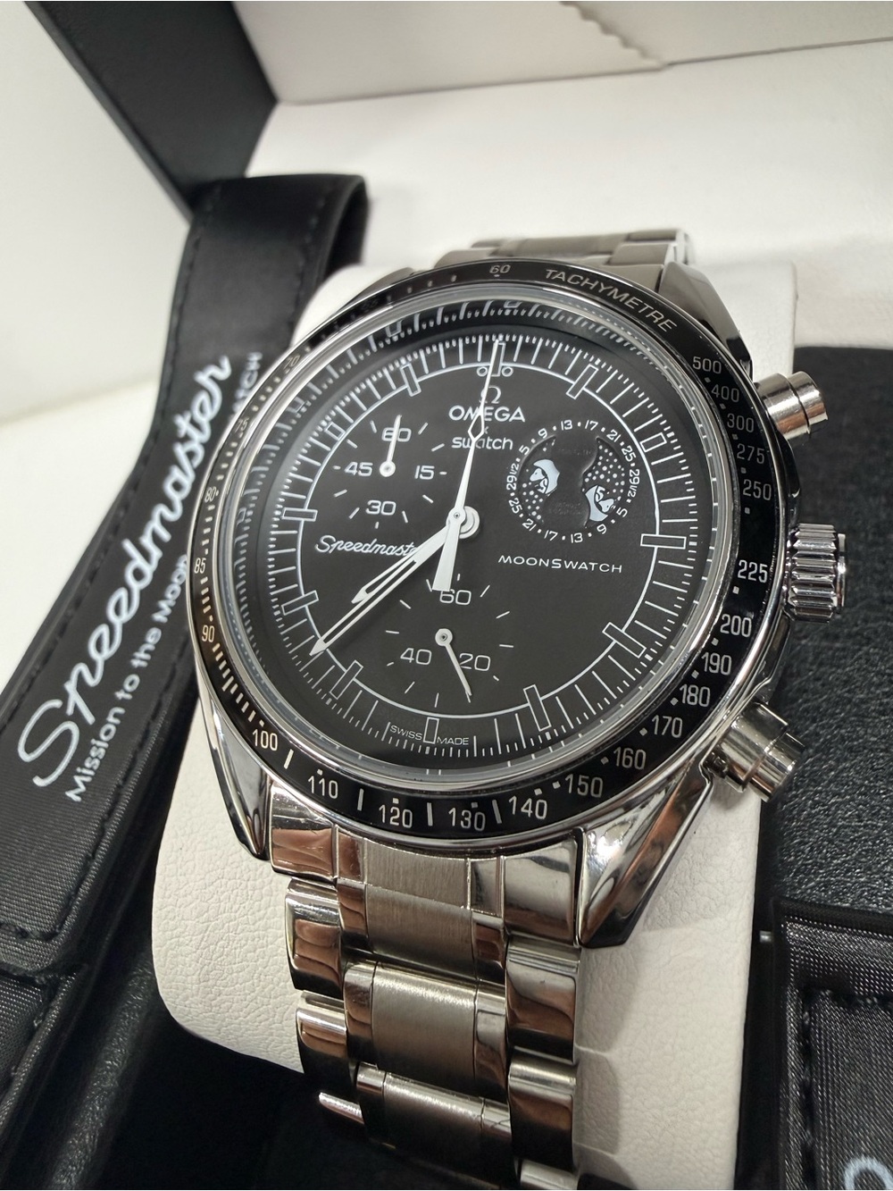 Moonwatch MOD MISSION TO THE MOONPHASE - FULL MOON